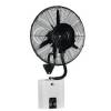 Waterproof wall fan F66 power 260W 220V 3 speeds in black and white color